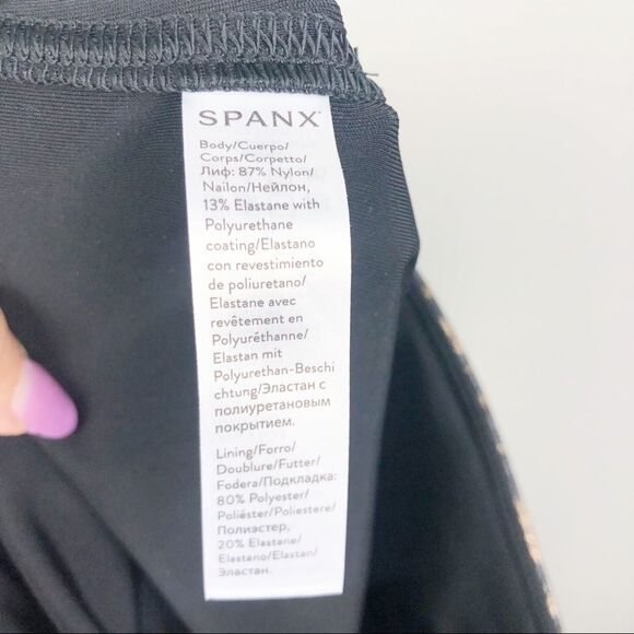 SPANX | Faux Leather Leopard Animal Print Leggings Women’s Size Small - Picture 11 of 12